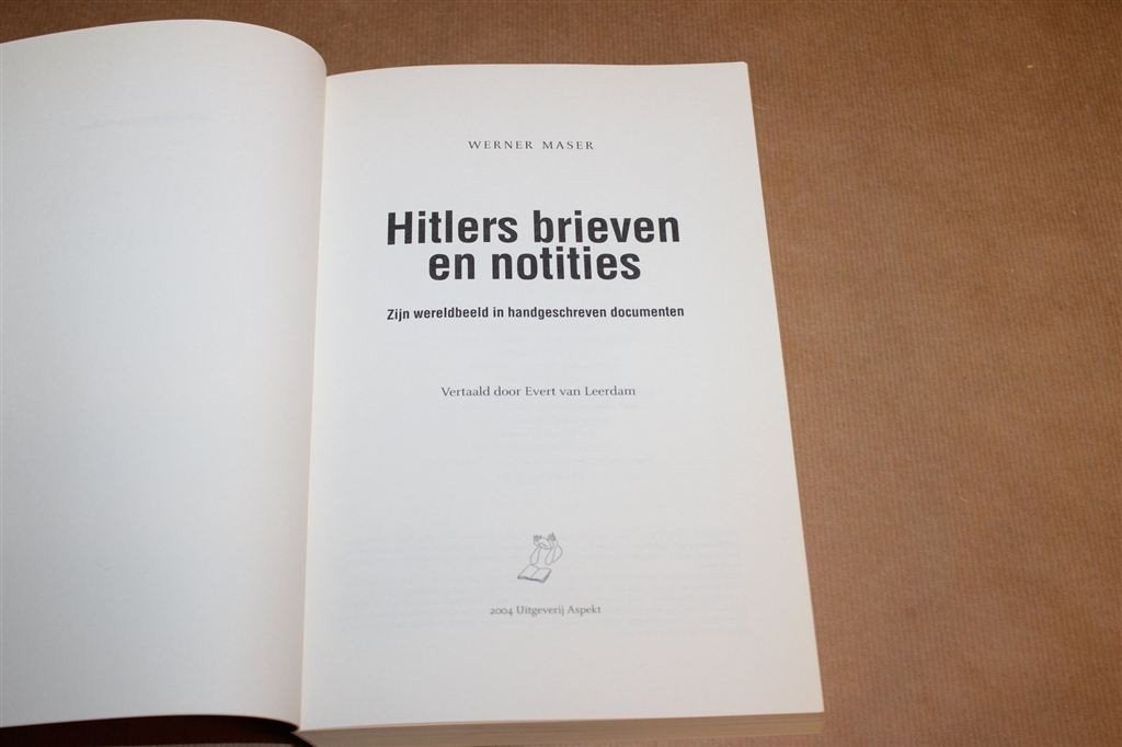 Hitlers Brieven en Notities — Handgeschreven Documenten, Ophalen of Verzenden, Tweede Wereldoorlog, Zo goed als nieuw, Overige onderwerpen