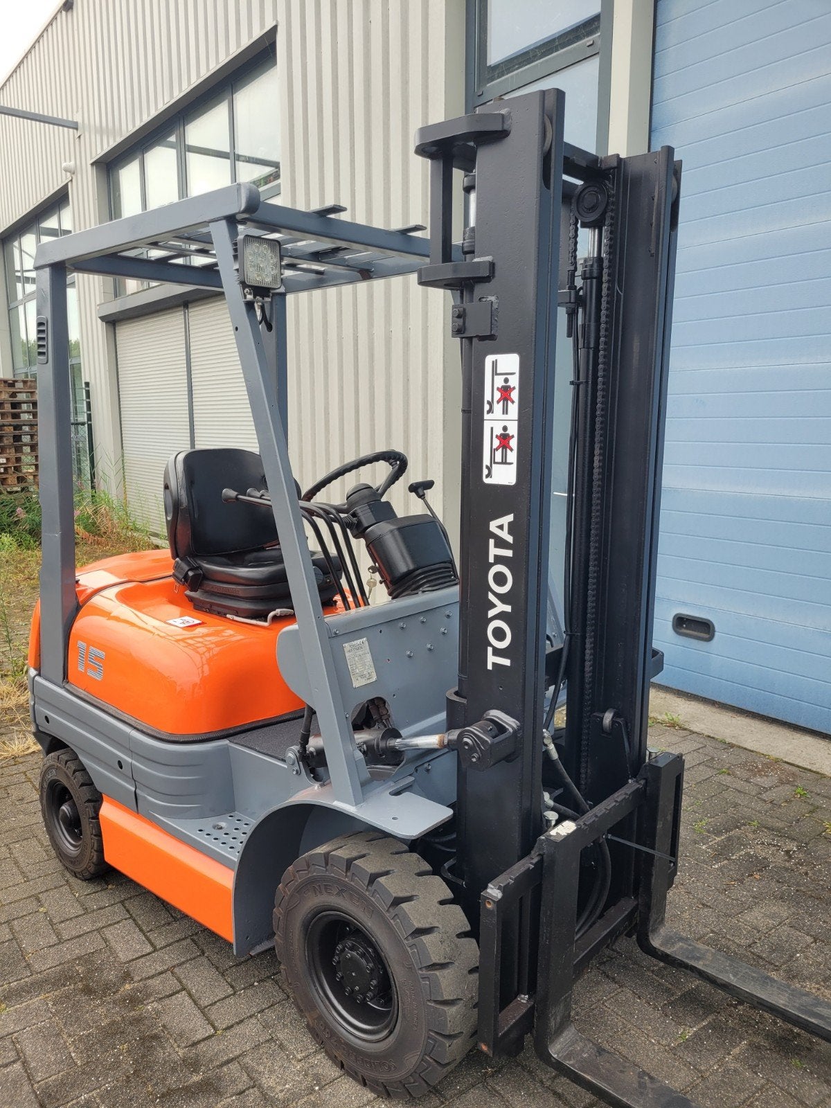Toyota 02-6FDF15 diesel vorkheftruck - 3300mm hefhoogte, Ophalen, Diesel, Heftruck, Toyota