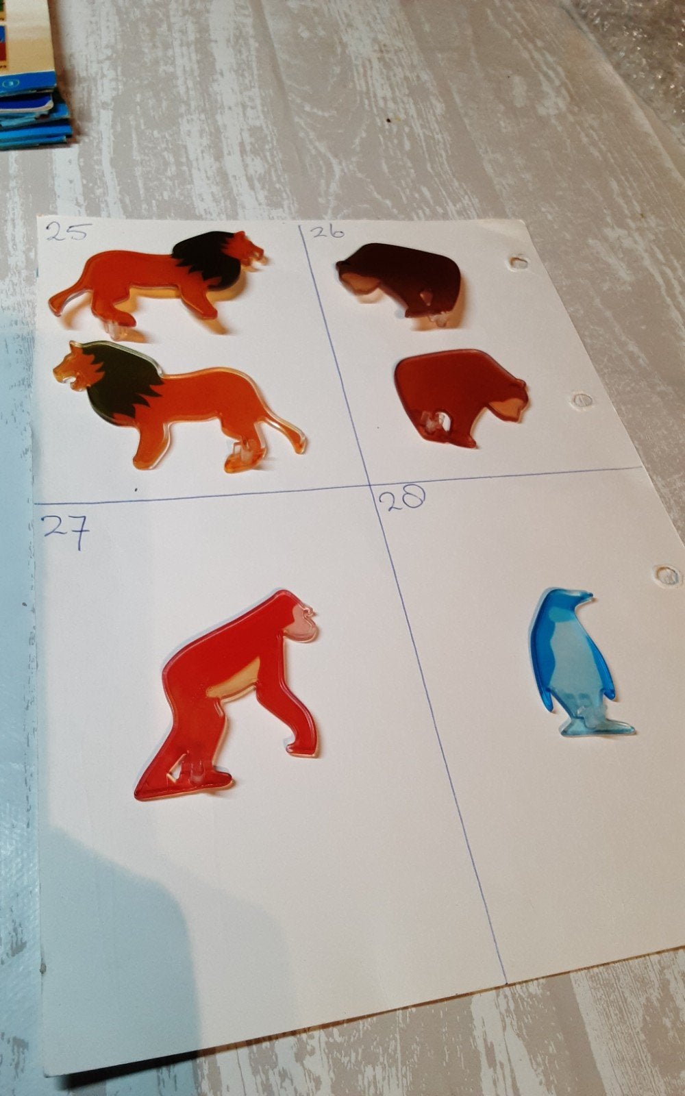 onderdelen dierentuin 6634 boogplaatjes enz, Losse onderdelen, Overige typen, Zo goed als nieuw, Family fun