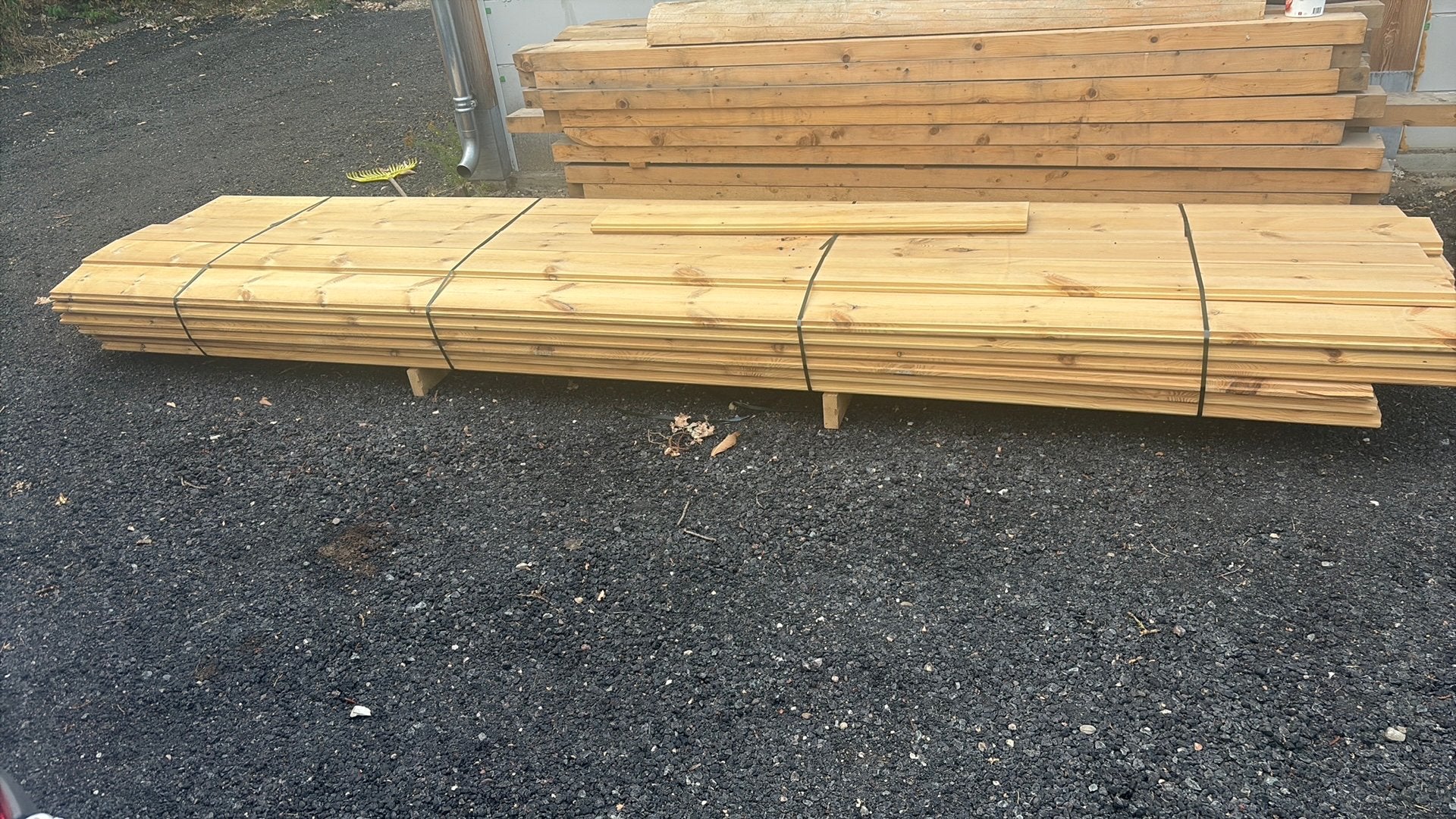 Vuren planken 40x180mm 4200mm lang, Tuin en Terras, Ophalen of Verzenden, Zo goed als nieuw, 250 cm of meer, Planken