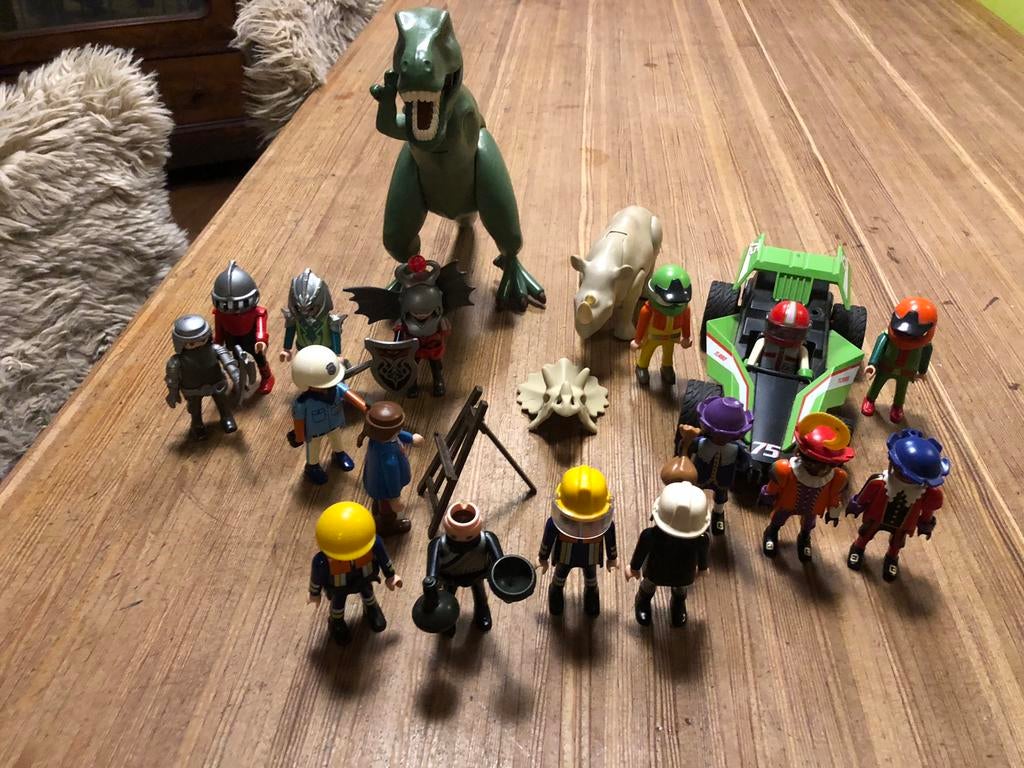 Playmobil poppetjes, Ophalen, Zo goed als nieuw