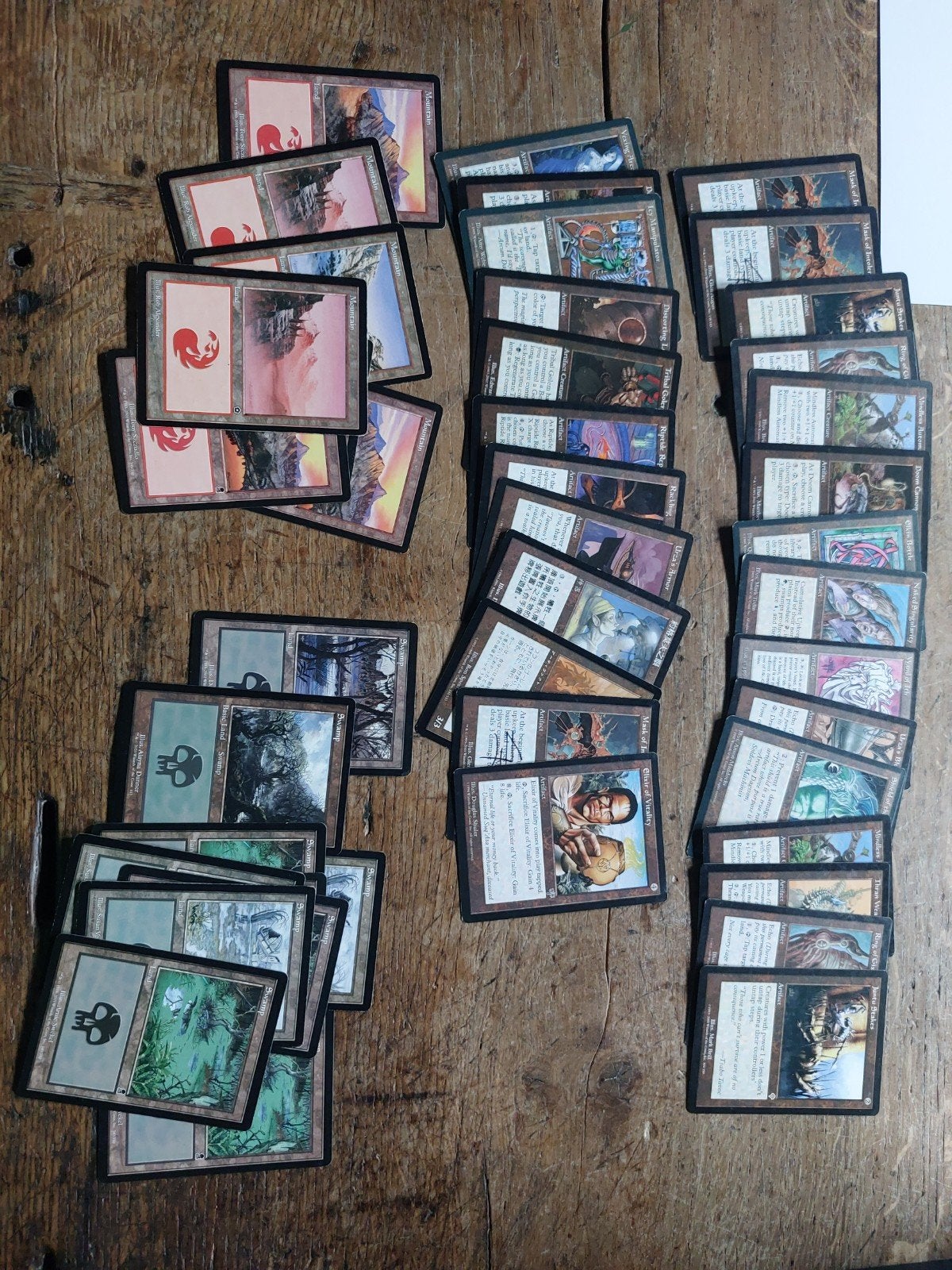 lot old bordered magic kaarten, Hobby en Vrije tijd, Verzamelkaartspellen | Magic the Gathering, Ophalen of Verzenden, Meerdere kaarten
