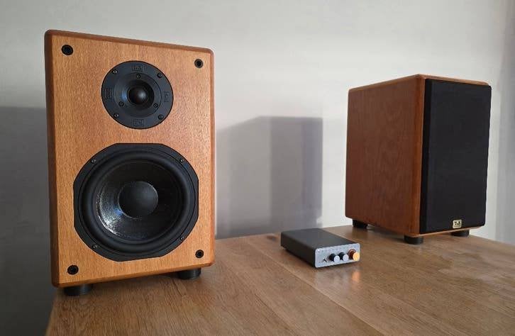 Fosi Audio BT20A pro + 48V 5A Power voeding en T+A speakers, Ophalen of Verzenden, Zo goed als nieuw, 120 watt of meer, Overige merken