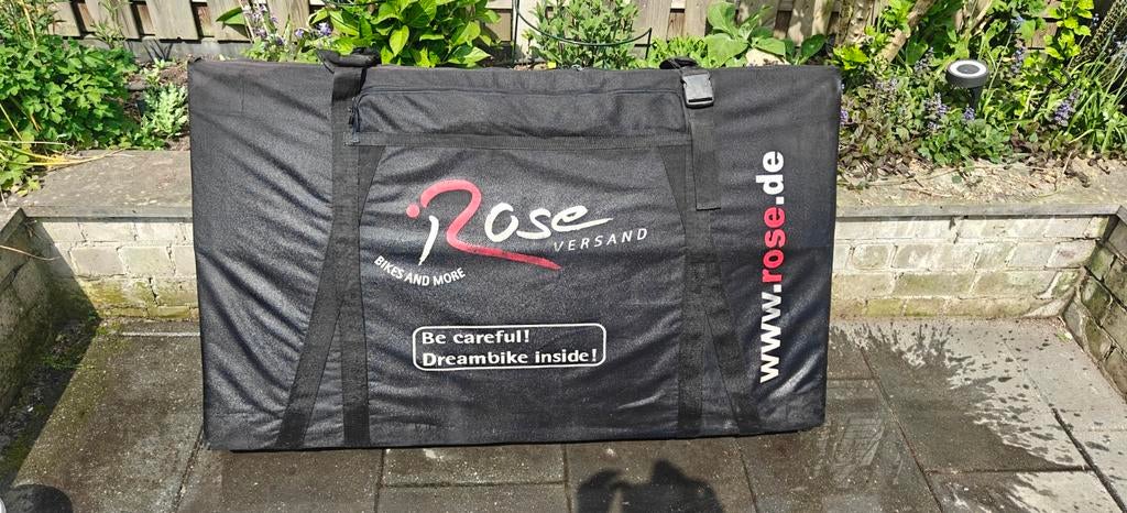 Rose Fietskoffer/Fietstas, Fietsen en Brommers, Fietsaccessoires | Fietstassen, Ophalen, Gebruikt, Rose