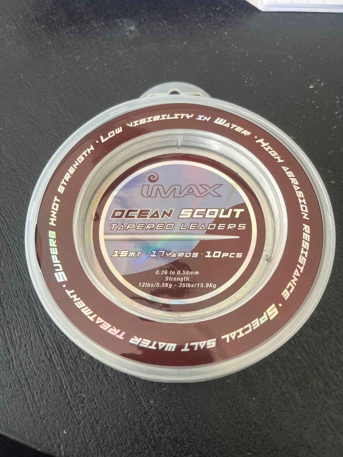 IMAX Ocean Scout Tapered Leader, Watersport en Boten, Ophalen of Verzenden, Nieuw, Vislijn