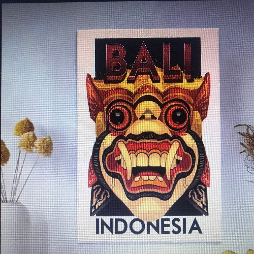 XL-Wanddecoraties BARONG - BALI & JAKARTA - JAVA - INDONESIA, Oosters, Verzenden, Nieuw, Decoratieobject