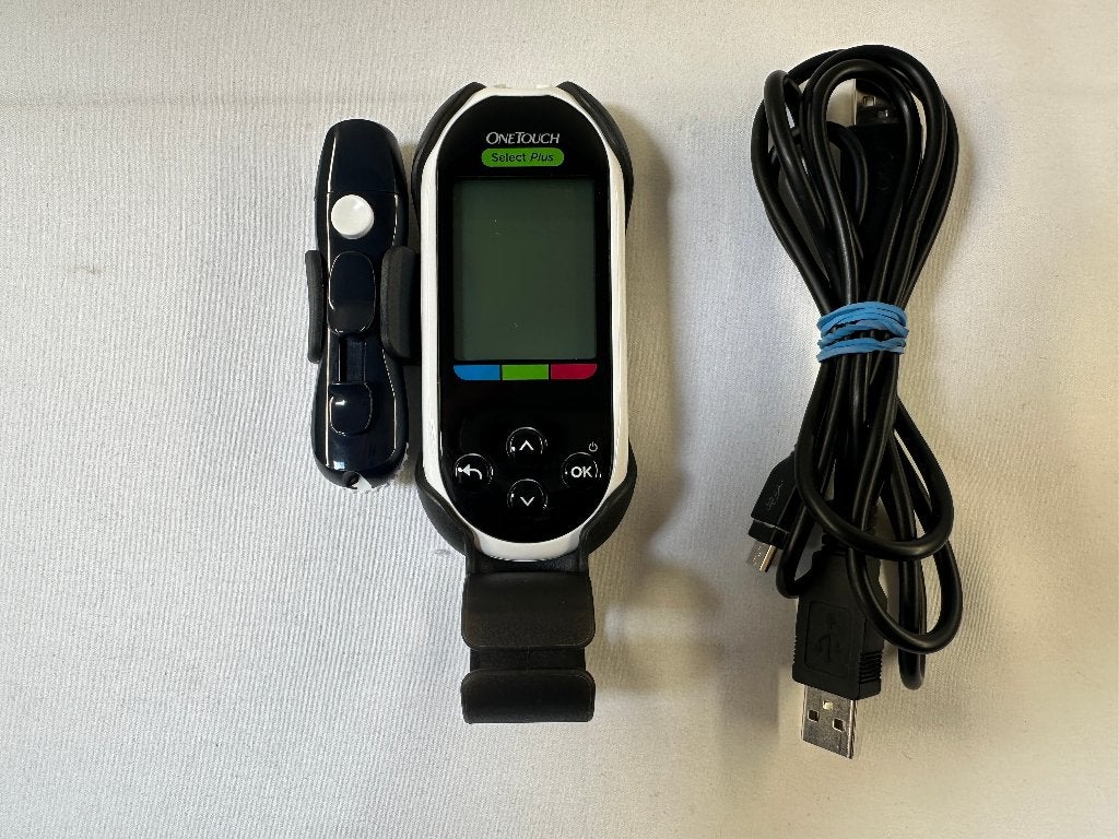 One Touch Select Plus Bloedglucosemeter - Zo goed als nieuw, Overige typen, Onbekend, Ophalen of Verzenden, Zo goed als nieuw