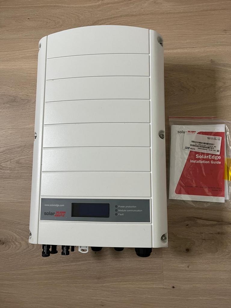 SolarEdge 3-fase omvormer SE4K-SE10K, Doe-het-zelf en Verbouw, Zonnepanelen en Toebehoren, Ophalen, Gebruikt, Compleet systeem