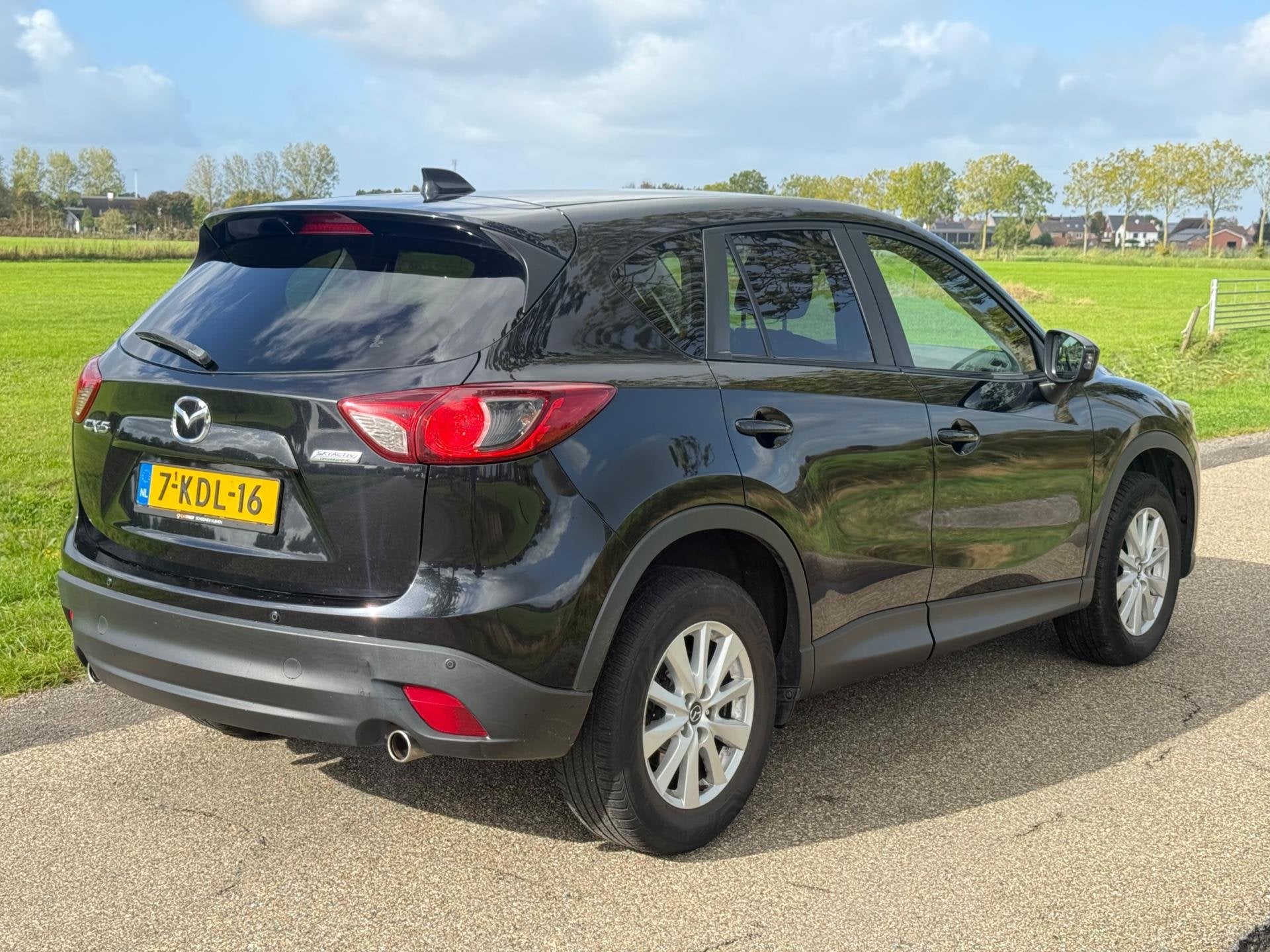 Mazda CX-5 2.2D TS+ 2WD AUT APK 05-2027 NAP Navi, Auto's, Stof, Gebruikt, 4 cilinders, 2191 cc