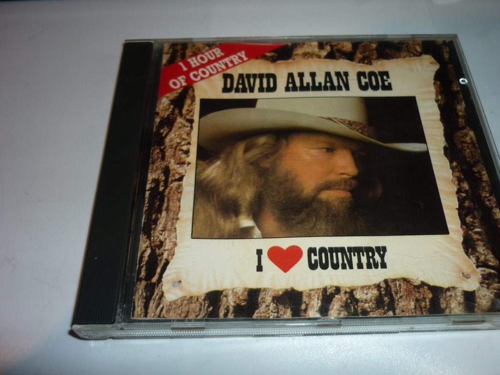 David Allan Coe de cd i love country, Verzenden, Zo goed als nieuw