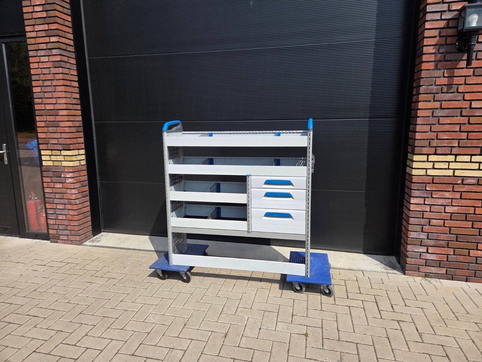 sortimo bedrijfswagen inrichting bedrijfswageninrichting, Ophalen