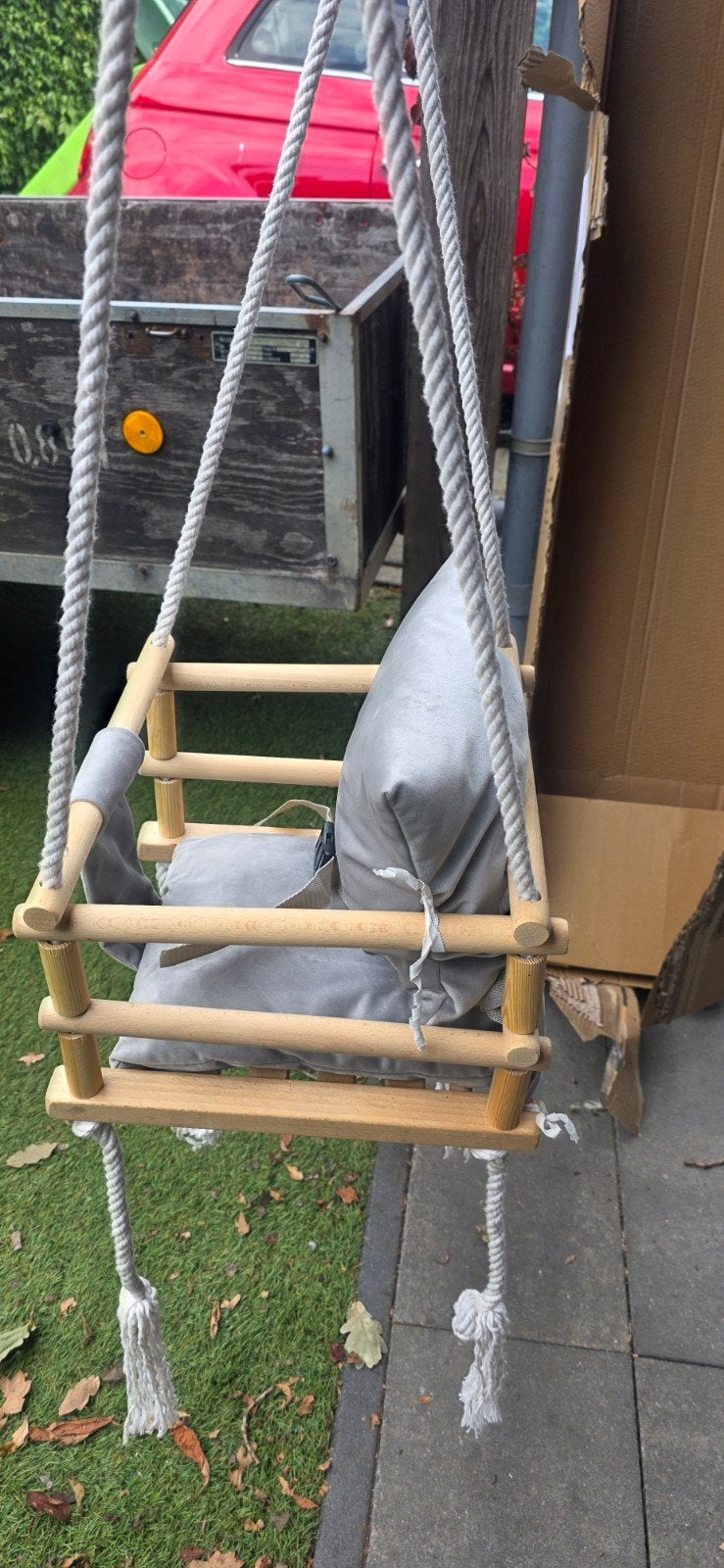 3-in-1 Meegroei Schommel - Zo goed als nieuw (max 25kg), Ophalen, Zo goed als nieuw, Schommel
