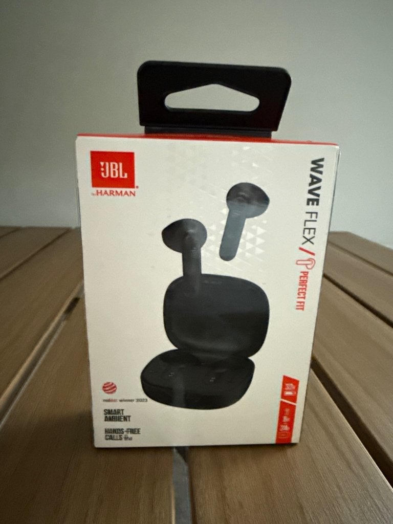 JBL Wave Flex Bluetooth compleet (1), Zwart, Bluetooth, Nieuw, Ophalen of Verzenden