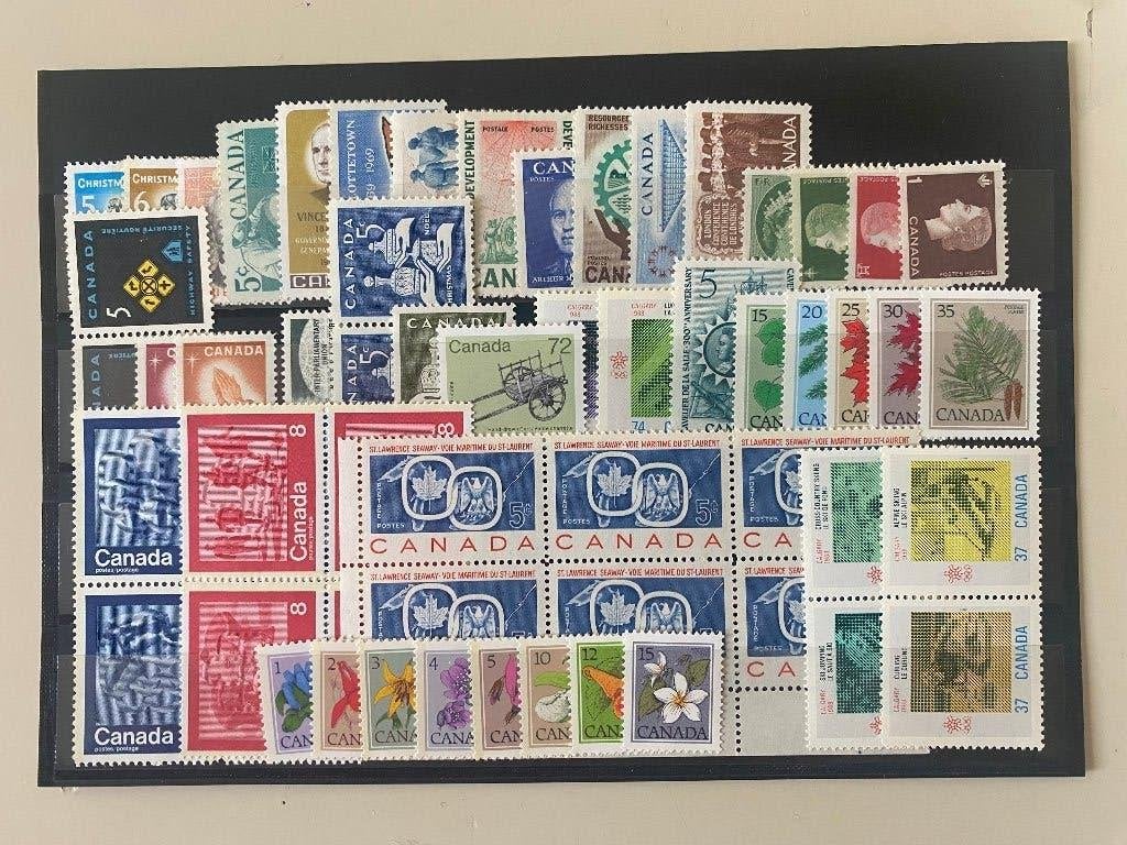 CANADA pracht kavel POSTFRIS materiaal veel blokken, Postzegels en Munten, Postzegels | Volle albums en Verzamelingen, Verzenden