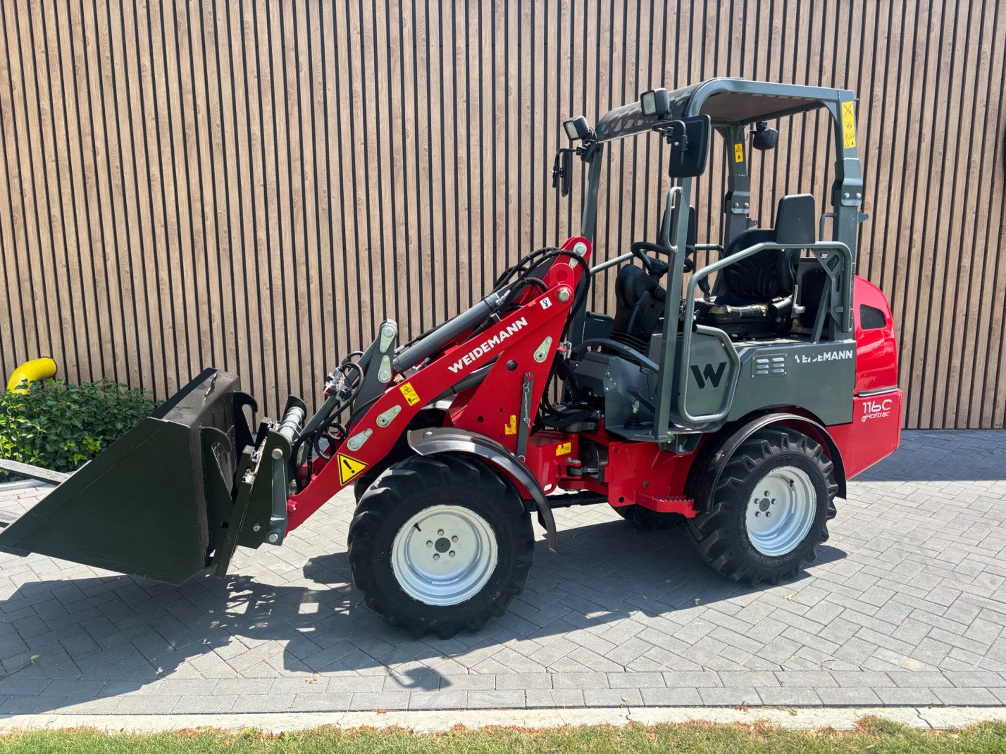Weidemann eHoftrac 1160 (bj 2017), Wiellader of Shovel