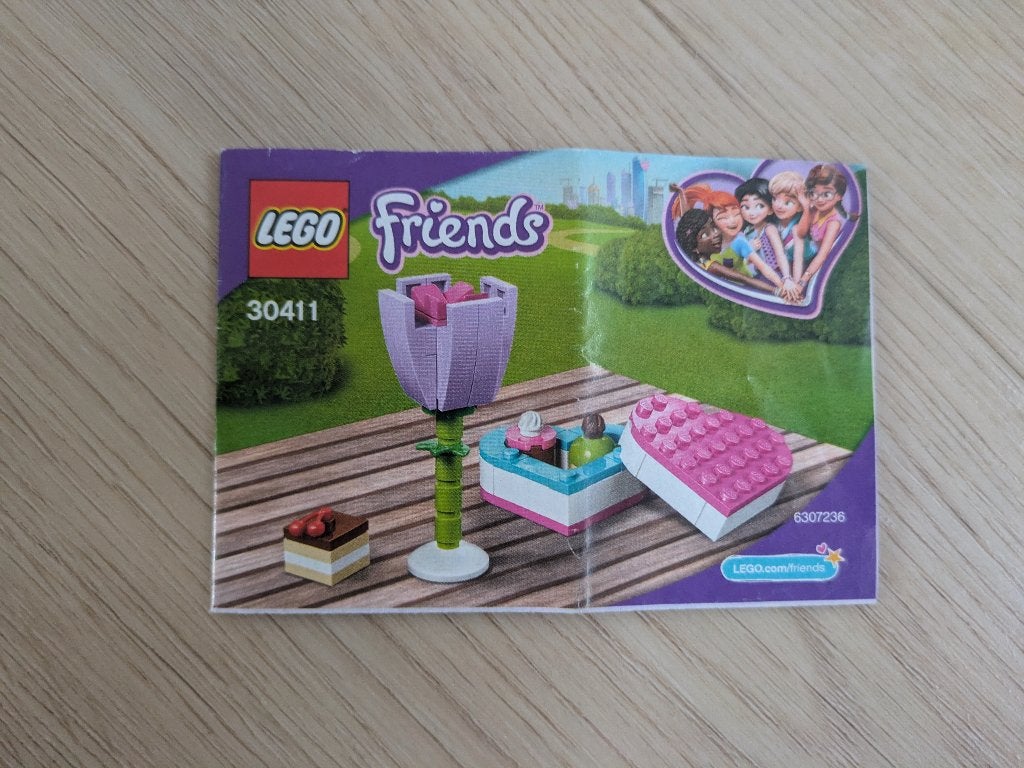 Lego Friends 30411 Bloem, Lego, Inclusief instructies, Ophalen of Verzenden, Zo goed als nieuw