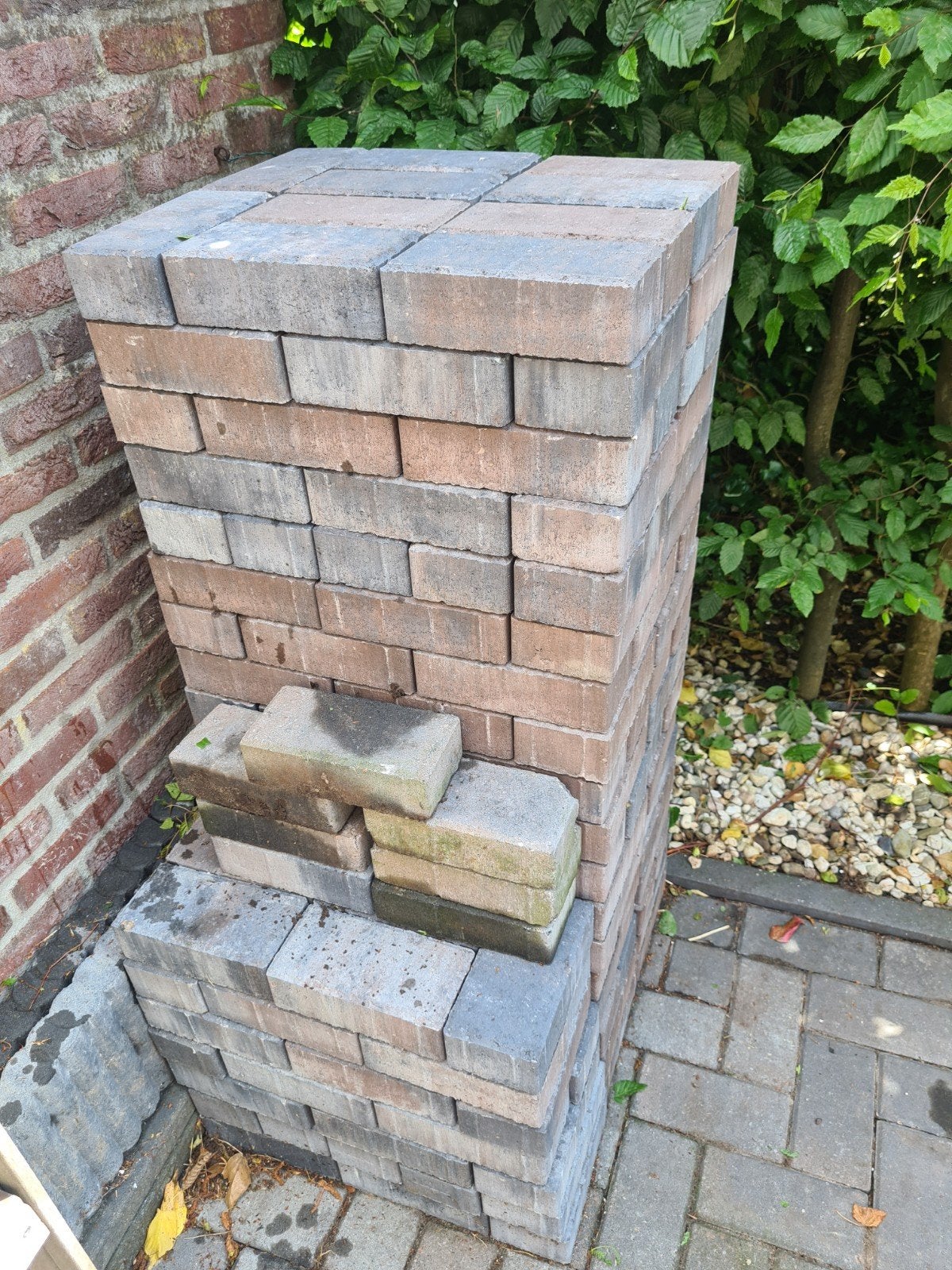200 Klinkers Red Sun Oud Drachten (3-4 m2), Tuin en Terras, Klinkers, Nieuw, Ophalen of Verzenden, Minder dan 5 m²
