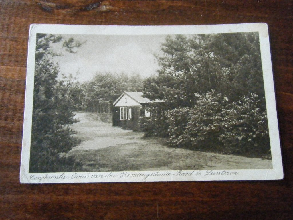 X29 - Lunteren - Conferentie-oord - 1931 - Mooi/Oud, Verzamelen, Ansichtkaarten | Nederland, Ophalen of Verzenden, 1920 tot 1940
