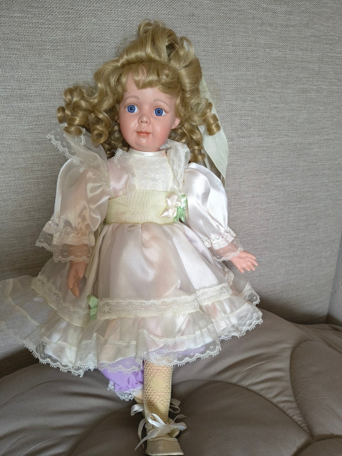 Set van 3 Victoriaanse poppen, Ophalen of Verzenden