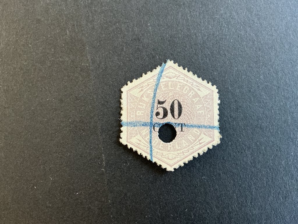 Telegram nr. 9, Verzenden, T/m 1940, Gestempeld