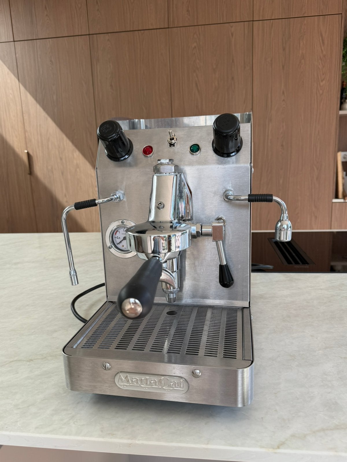 Madacaf Nica E61 groep machine HX - gereviseerd, RVS, 10 kopjes of meer, Ophalen, Gebruikt, Espresso apparaat