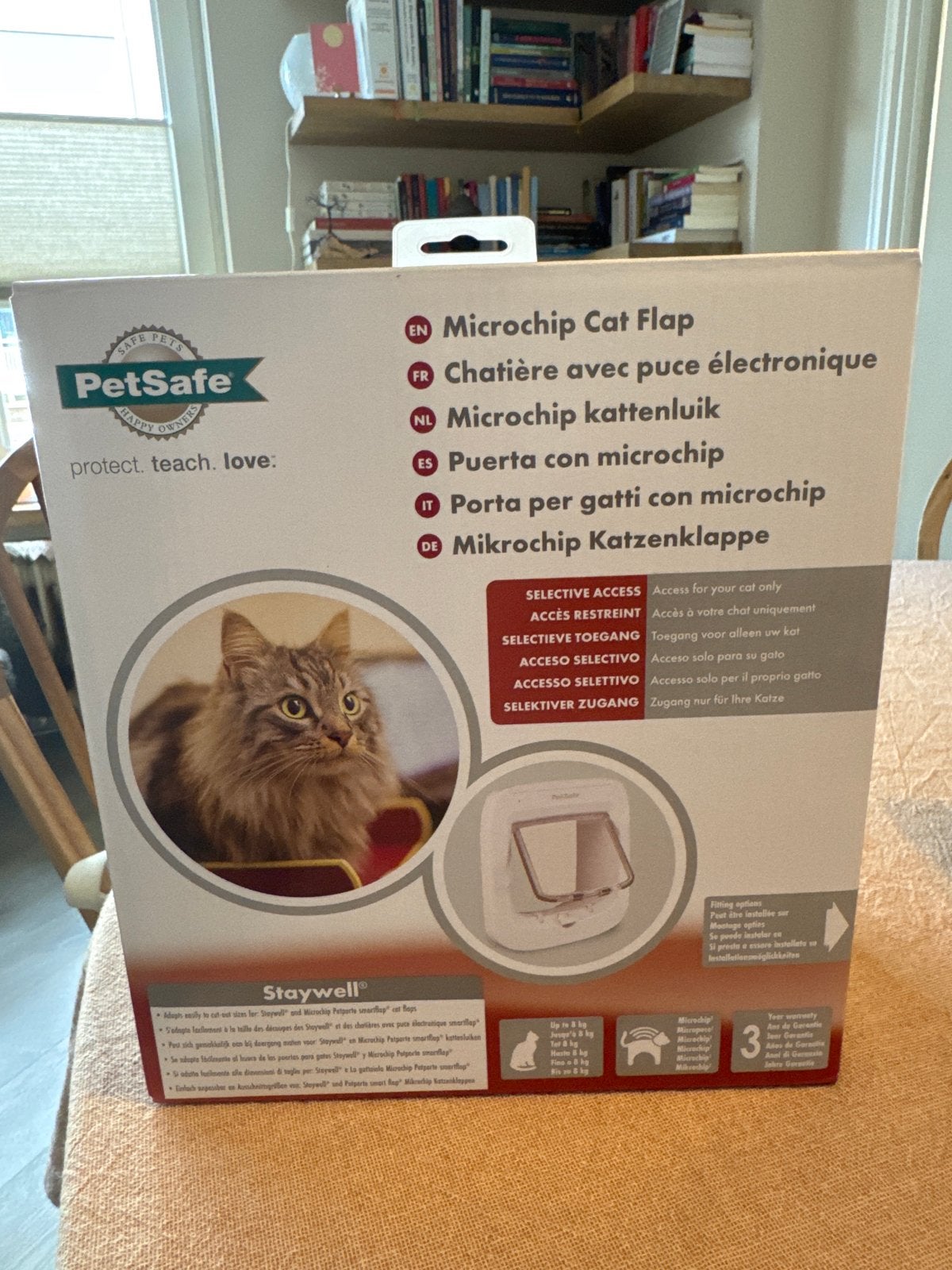 NIEUW!! Microchip kattenluik van Petsafe, Dieren en Toebehoren, Ophalen of Verzenden, Nieuw
