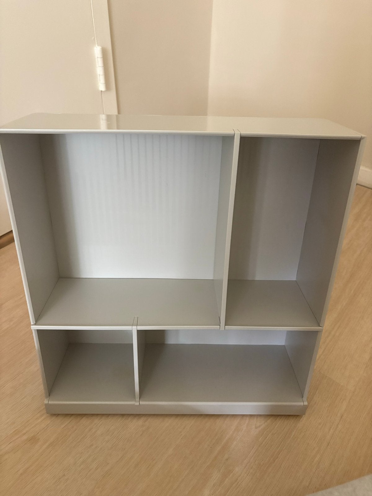 Witte opbergkast met vakken voor in KALLAX ikea kast, Ophalen of Verzenden, Zo goed als nieuw