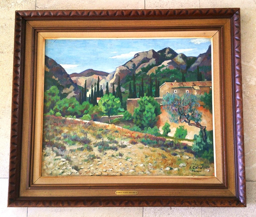 Landschap in de Provence - Émile Colinus 1884-1966, Antiek en Kunst, Ophalen of Verzenden