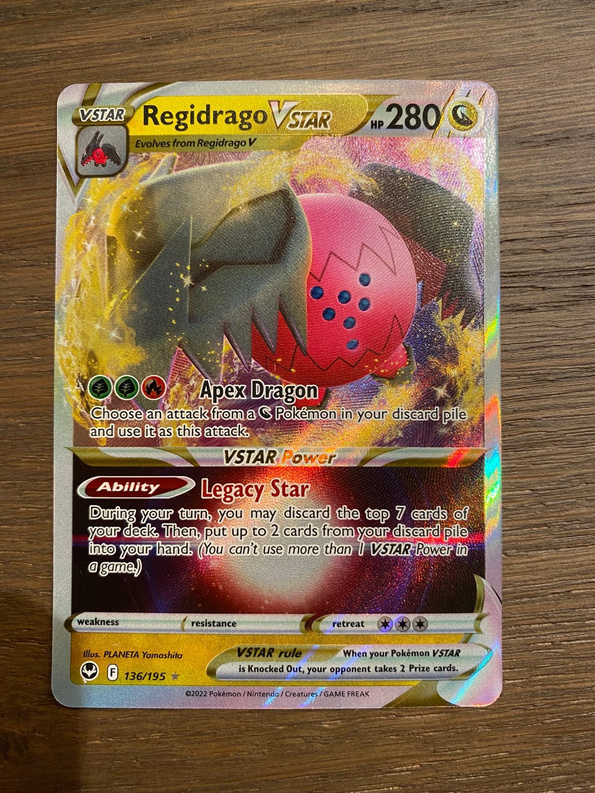 Regidrago pokemonkaart, Ophalen of Verzenden, Zo goed als nieuw