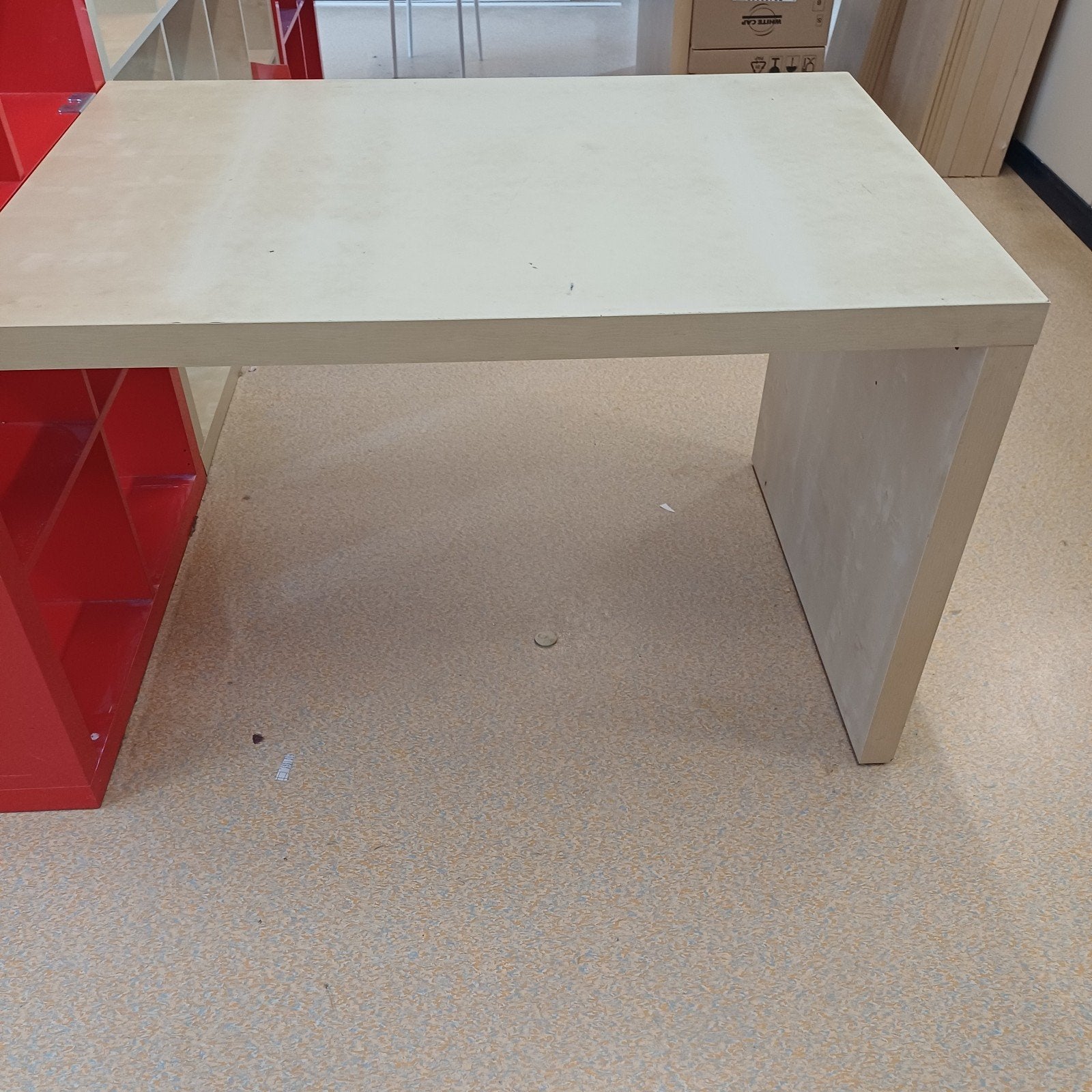 IKEA Expedit Bureau kallax  (gedemonteerd), Huis en Inrichting, Bureaus, Ophalen, Gebruikt, 76 cm, 100 cm