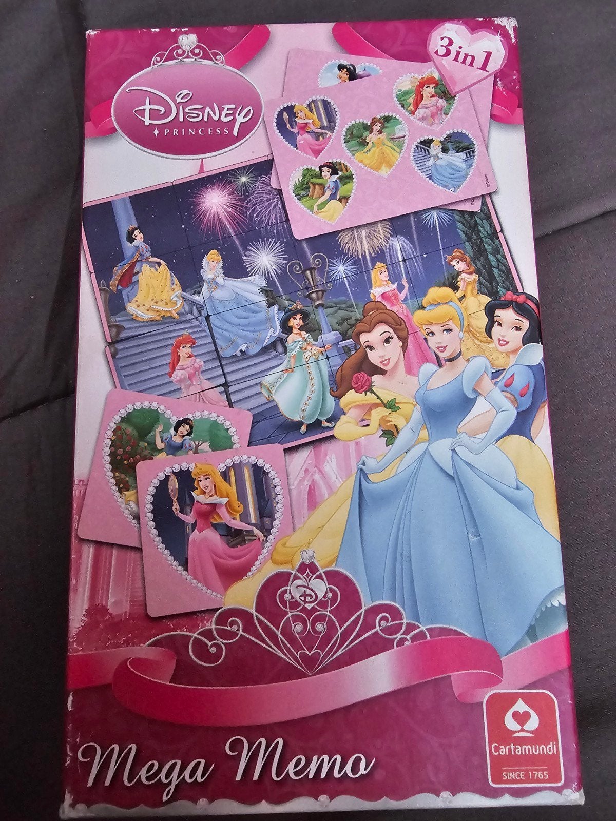 Disney Princess mega memo, 1 speler, Zo goed als nieuw, Vanaf 3 jaar, Ophalen