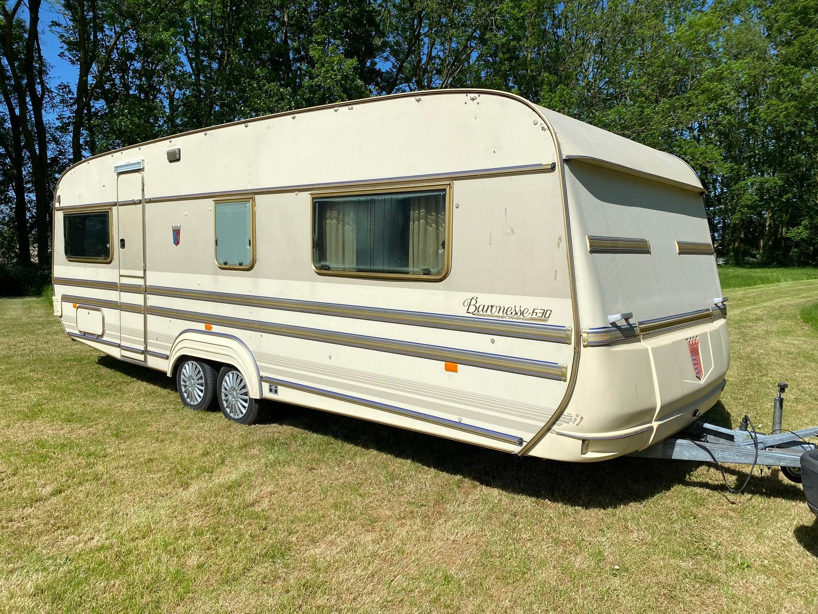 Kolossale Tabbert Baronesse 630 tandemasser, Caravans en Kamperen, Caravans, Rondzit, Tabbert, Bedrijf, Meer dan 6
