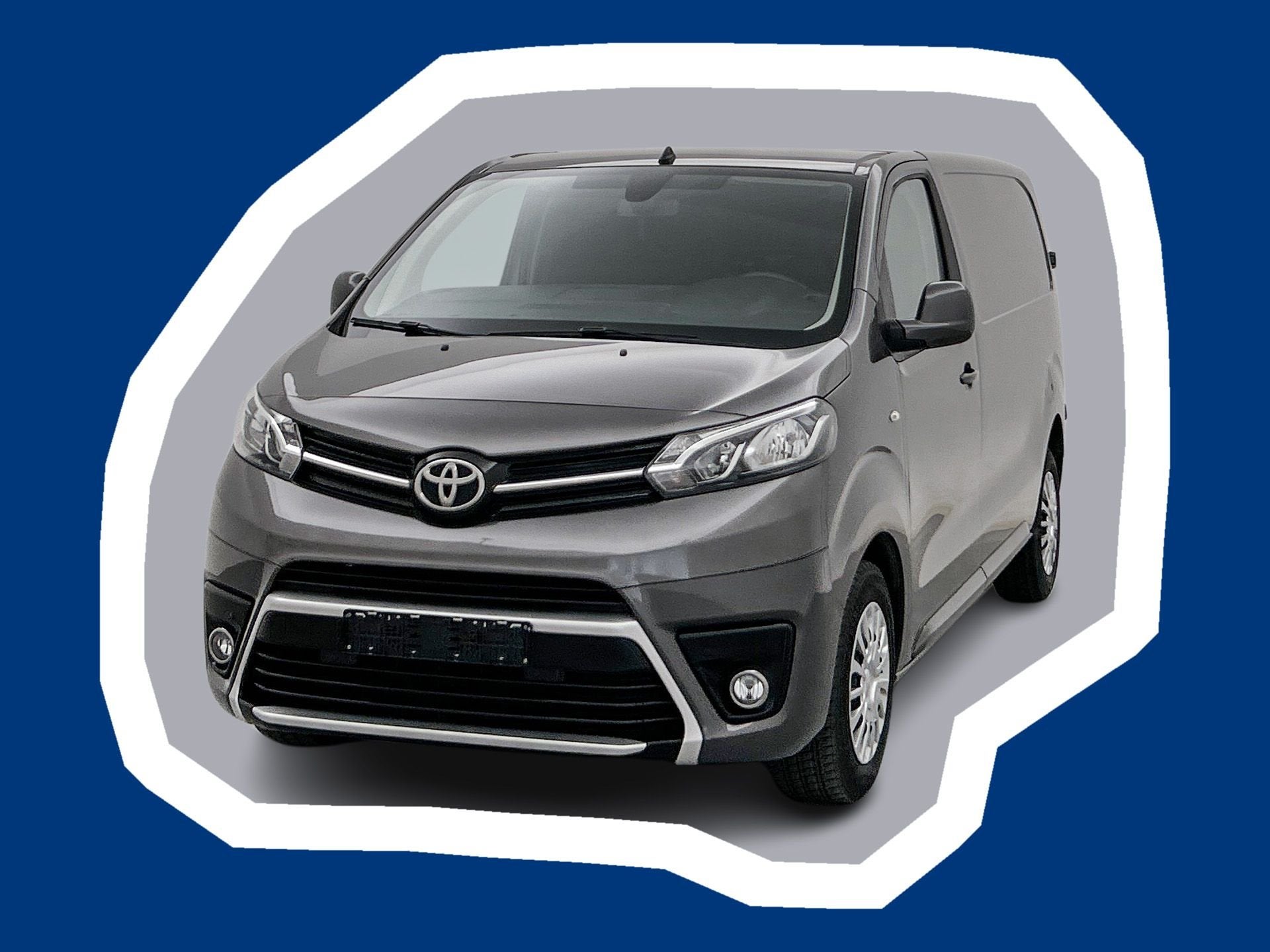Toyota ProAce Worker 2.0 D-4D Navigatie Betimmering Rondomzi, Voorwielaandrijving, Stof, Gebruikt, Euro 6