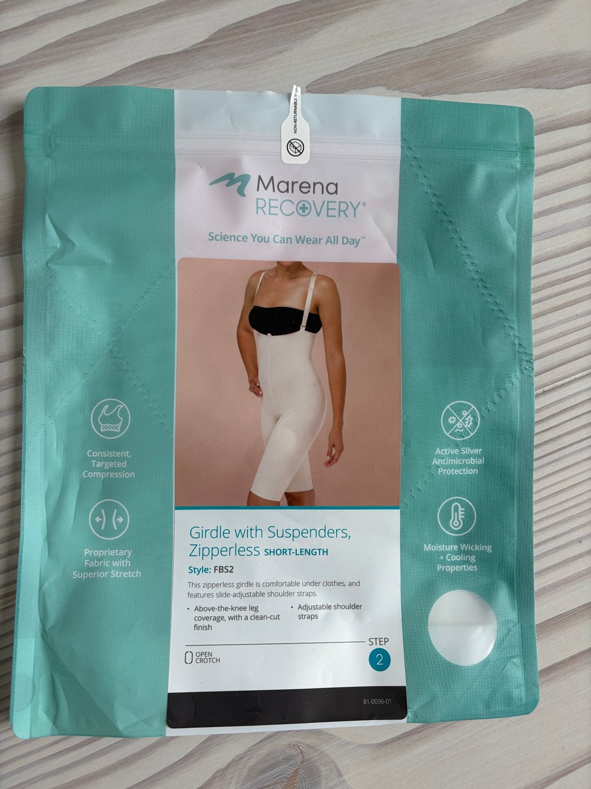 Marena Recovery FBS2 dames compressiepak maat M zwart, Ophalen of Verzenden, Zwart, Overige typen