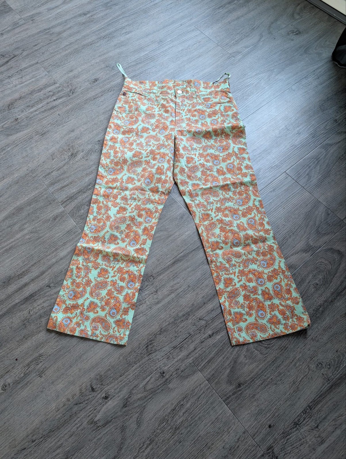 Ralph Lauren Paisley Broek - Maat 36 (S), Meerkleurig, Ophalen of Verzenden, Zo goed als nieuw, Driekwart