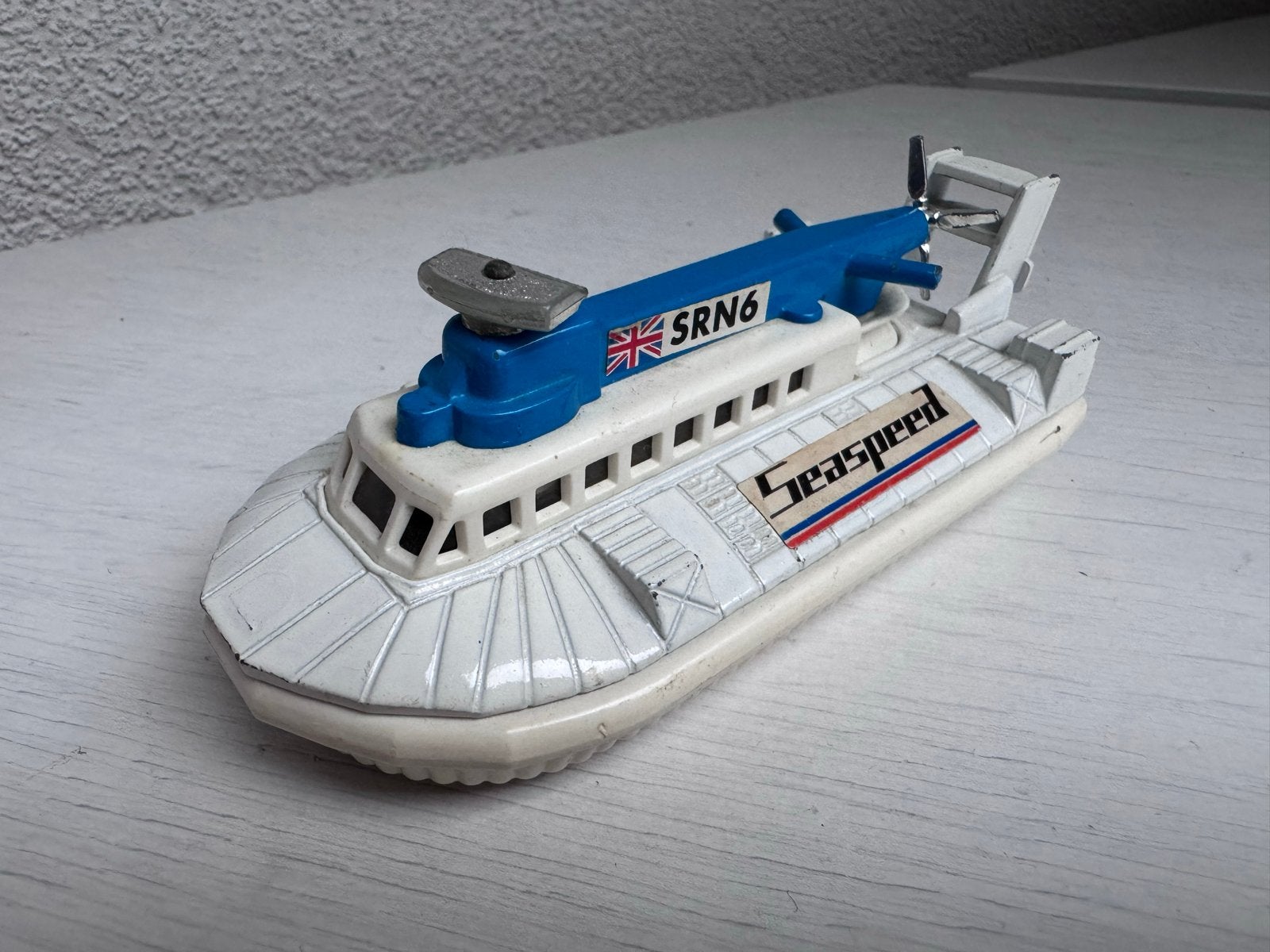 Matchbox Super Kings K-22 SRN6 Hovercraft Seasepeed 1974, Ophalen of Verzenden, Gebruikt