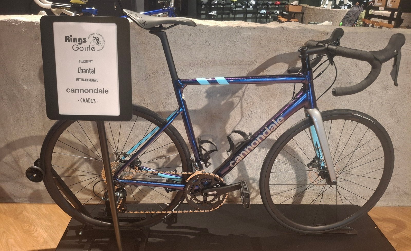 Cannondale - 700 U CAAD13 discTgra PRH  maat 56, Carbon, Zo goed als nieuw, Meer dan 20 versnellingen, 53 tot 57 cm