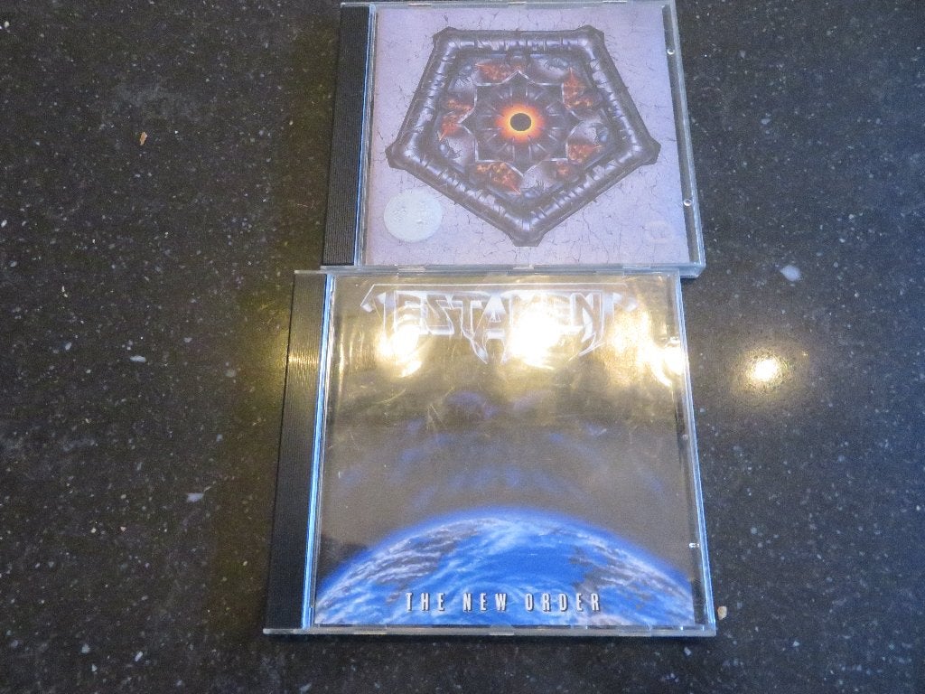 TESTAMENT  2 CD'S, Ophalen of Verzenden, Gebruikt, Heavy metal