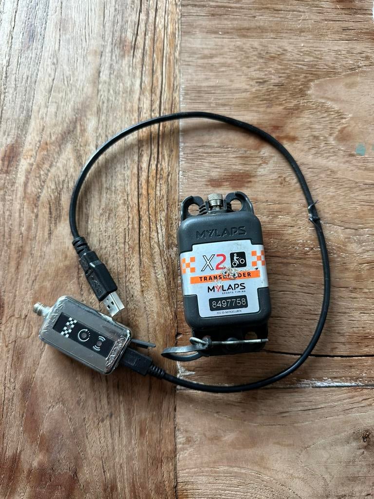 Motorcross x2 transponder, Ophalen, Zo goed als nieuw