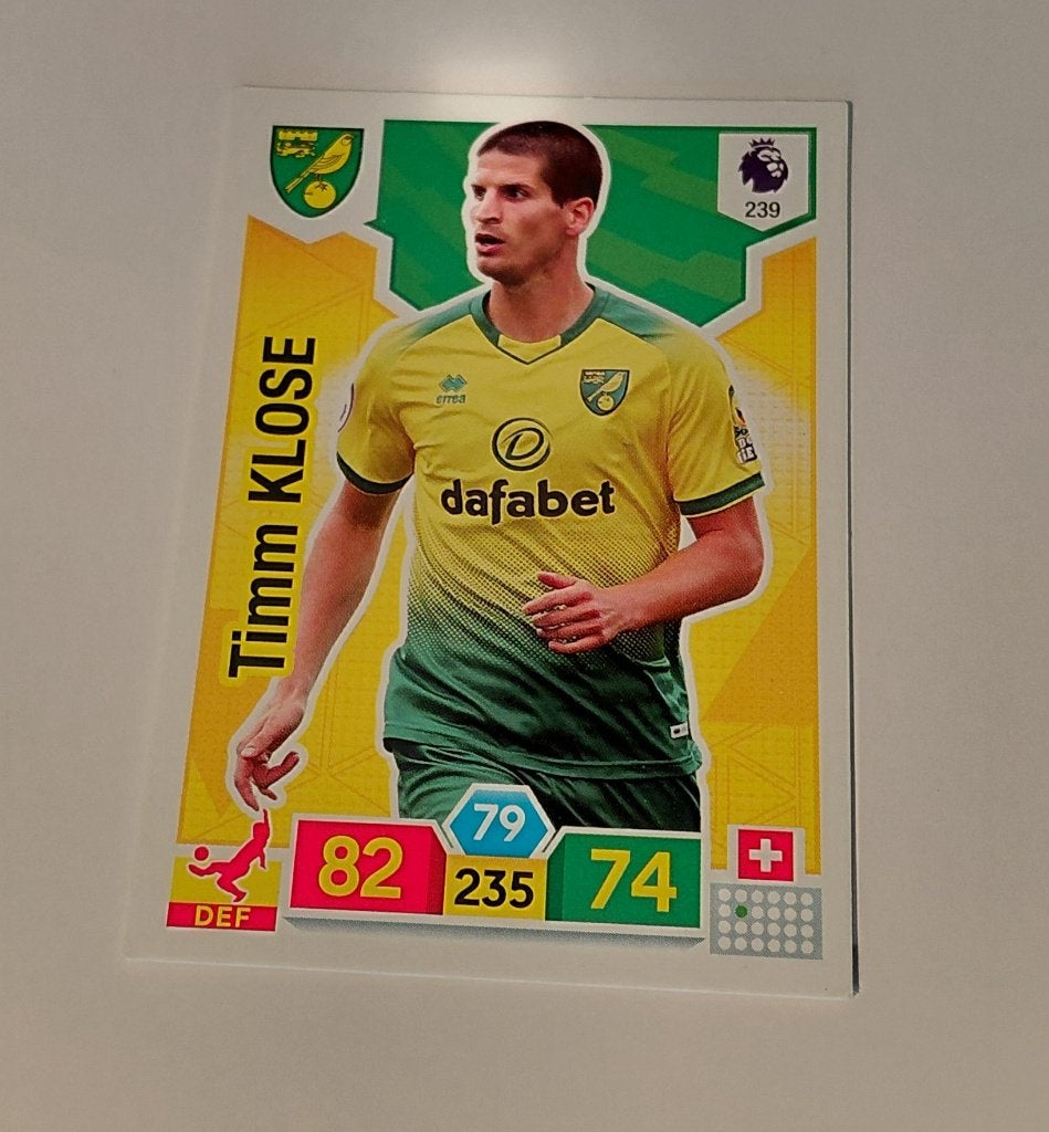 Panini FIFA 365 Adrenalyn XL // Timm Klose, Ophalen of Verzenden, Zo goed als nieuw, Buitenlandse clubs, Poster, Plaatje of Sticker