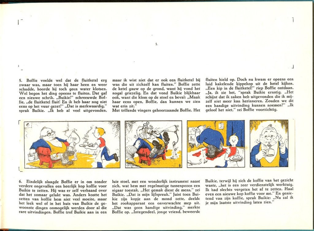 Jean Dulieu - Boffie en Buikie in de knoop Uitgever: Albert, Ophalen of Verzenden, Gelezen, Fictie algemeen