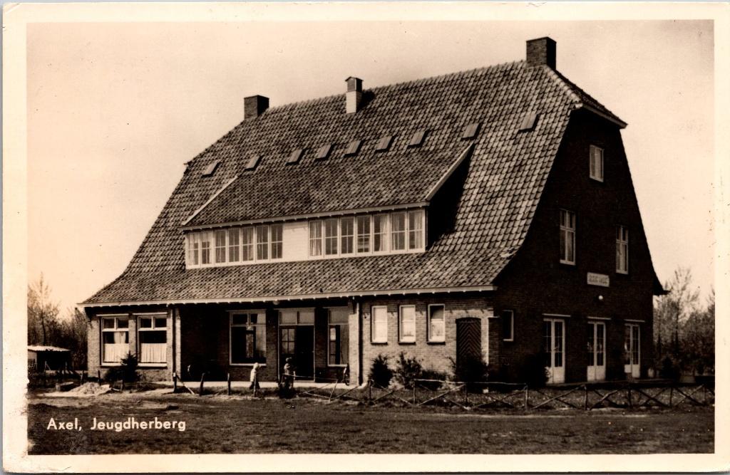 Axel - 12 ansichtkaarten, Verzamelen, Ansichtkaarten | Nederland, Verzenden, 1960 tot 1980, Gelopen, Zeeland
