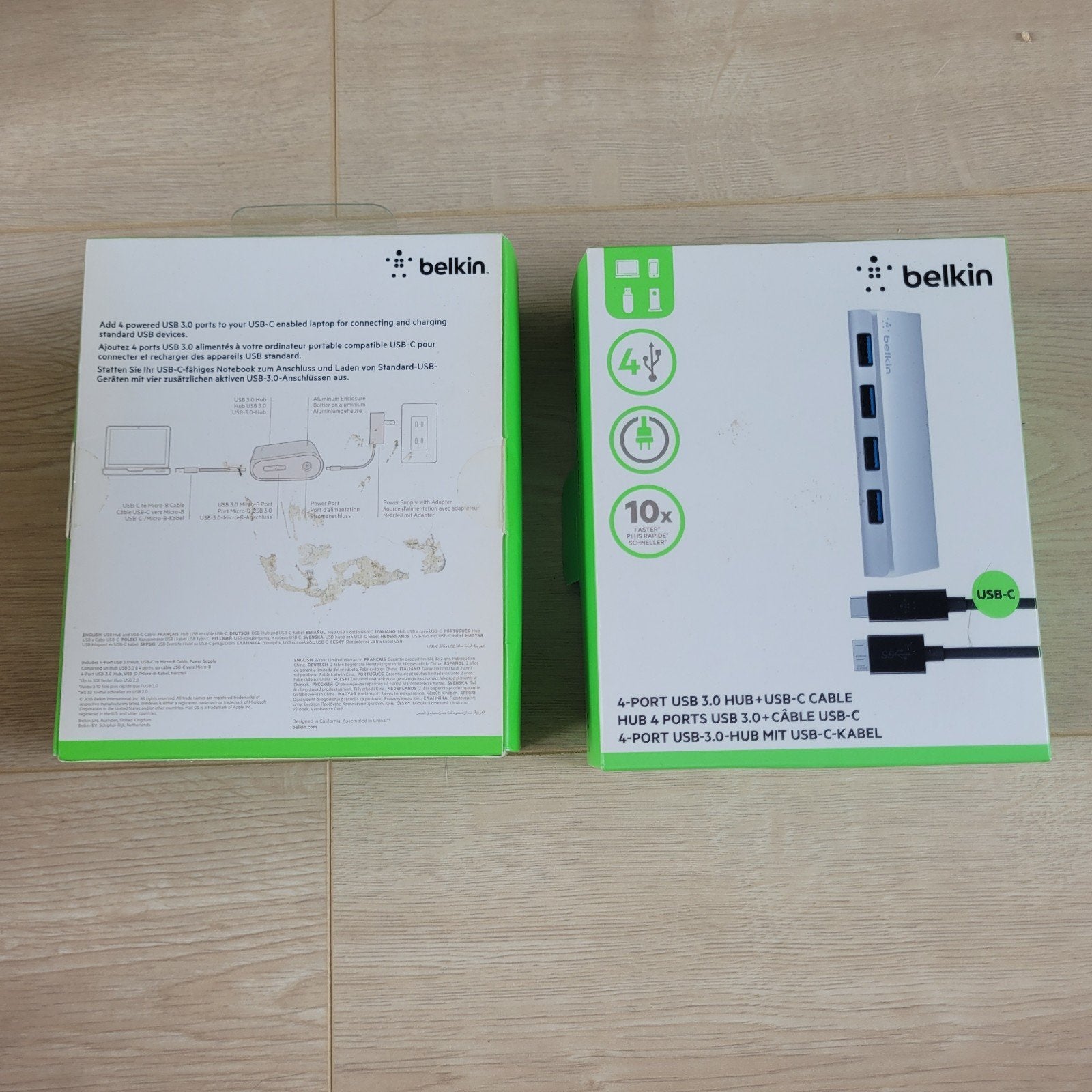 4 poort adapter - Belkin F4U088VF, Ophalen
