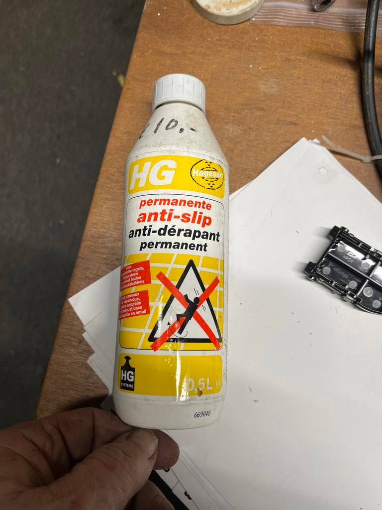 HG permanente anti-slip (6 bussen), Minder dan 5 liter, Ophalen of Verzenden, Nieuw