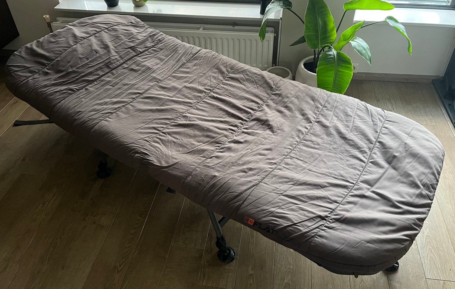 Fox Flatliner 6 Leg 3 Season Sleepsystem, Ophalen, Gebruikt, Complete set
