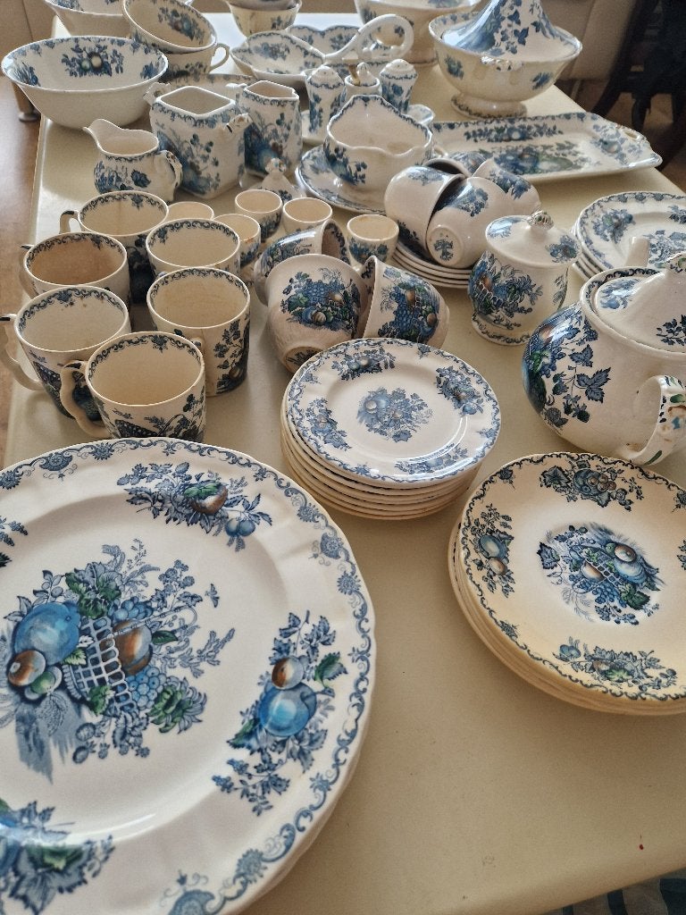 servies delen Mason Fruit Basket Blue, Ophalen