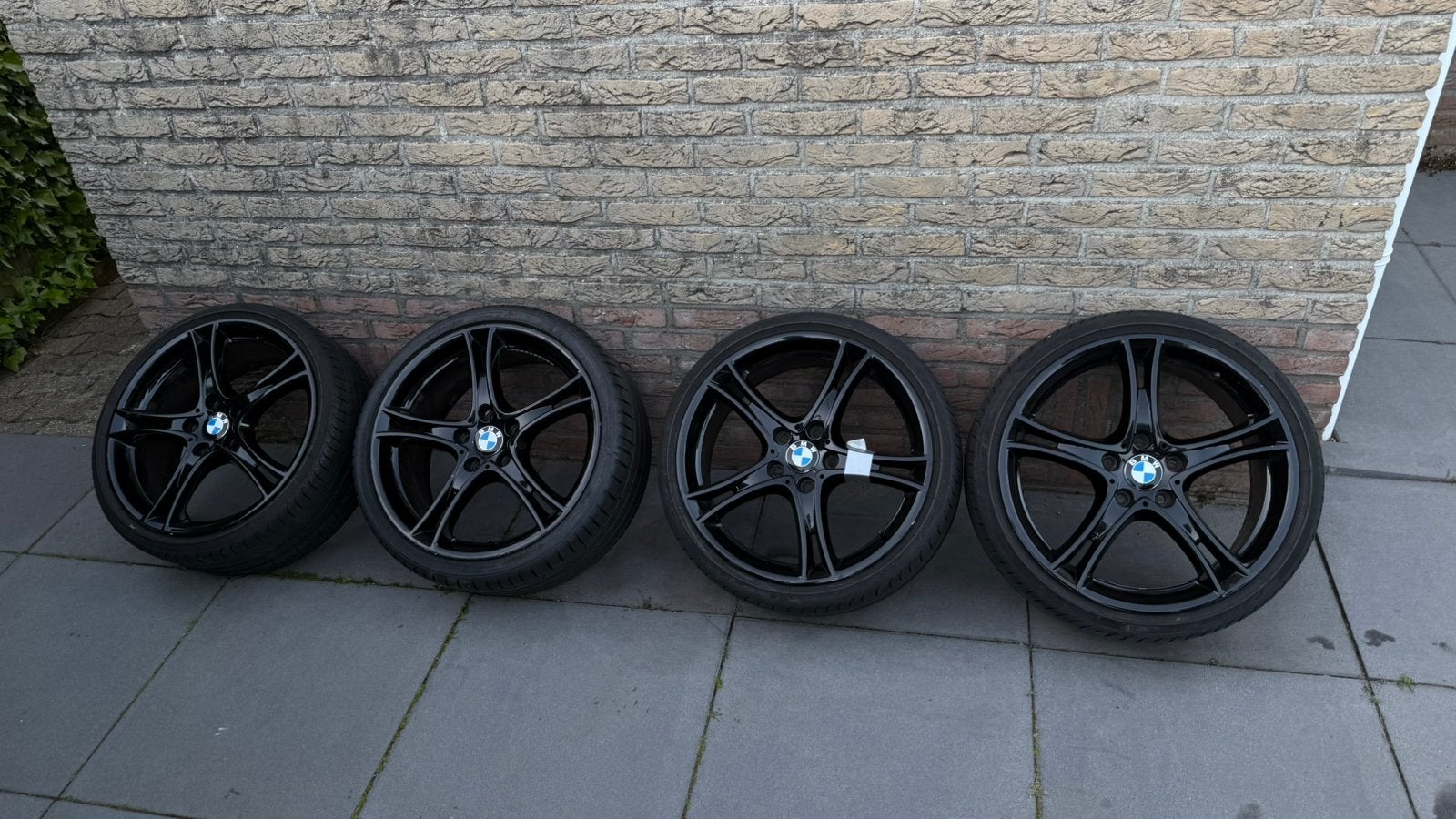19 inch BMW Velgen Breedset met Zomerbanden (5x120), Auto-onderdelen, 245 mm, Banden en Velgen, Personenwagen, Zomerbanden