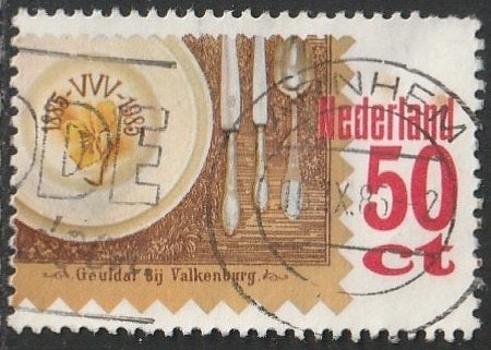 Nederland 1985 1322 Toerisme 50c, Gest Arnhem, Postzegels en Munten, Postzegels | Nederland, Ophalen of Verzenden, Na 1940, Gestempeld