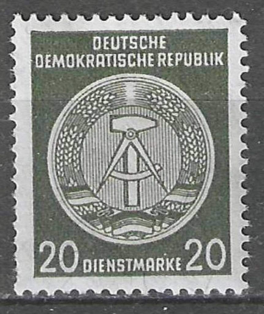 Duitsland DDR 1955 - Yvert 28SE - Kompas (PF), Verzenden, DDR, Postfris