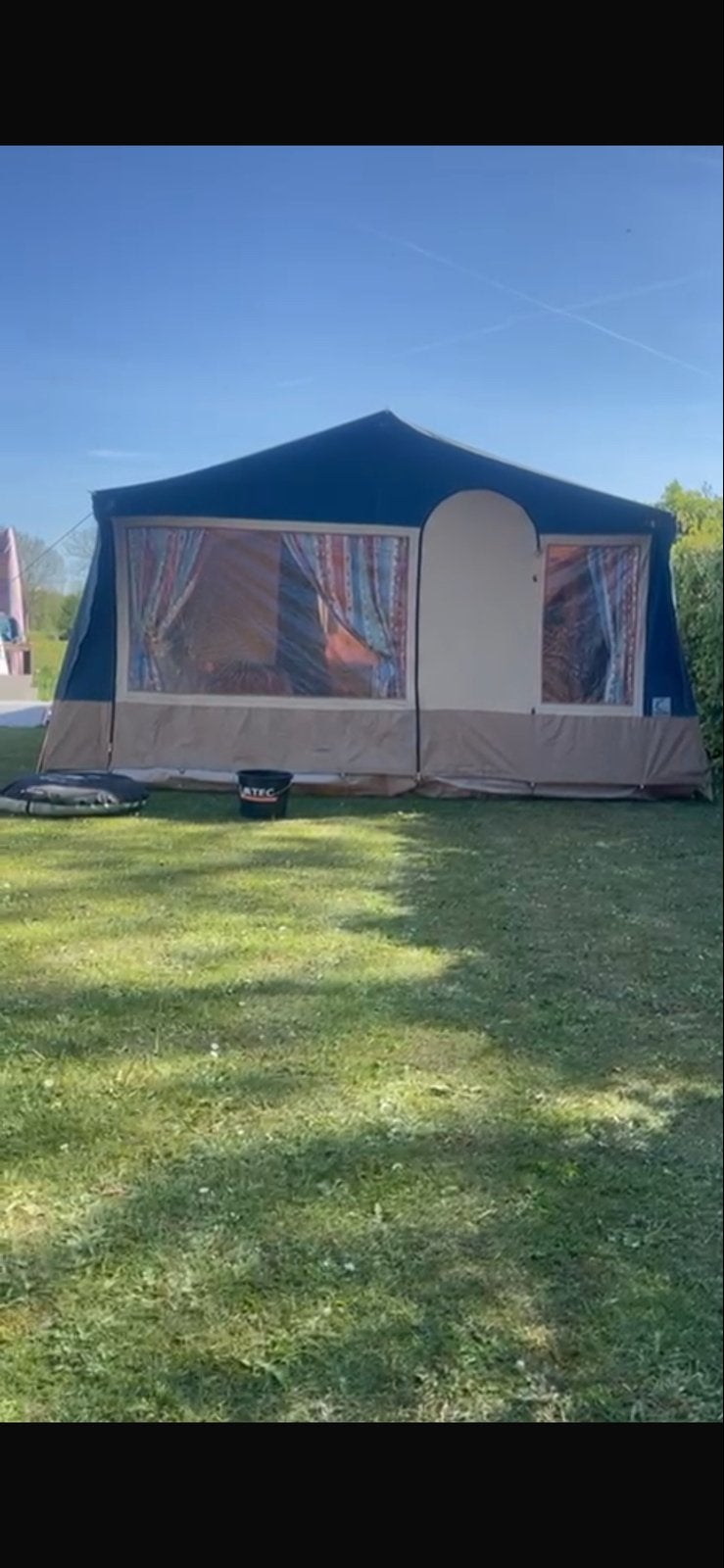 Conway Cortina Ruime vouwwagen met 6 slaapplekken, Caravans en Kamperen, Ophalen of Verzenden, Gebruikt, Tot en met 6
